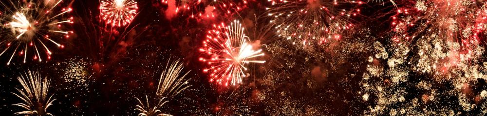 Yellow and red fireworks - Photo by DESIGNECOLOGIST on Unsplash